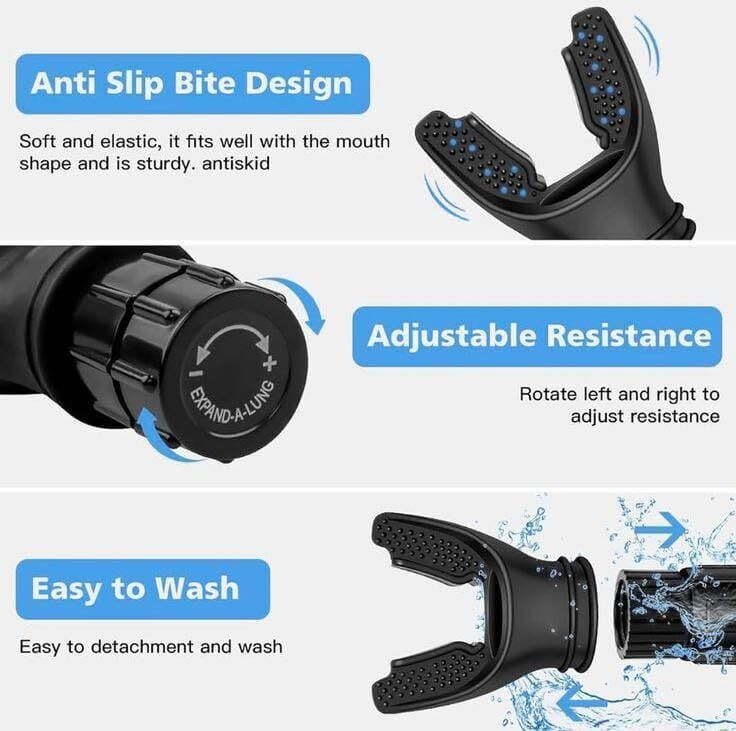 14 fab Breathing Exercise Device Abdominal Breathing Exercise Trainer Mouthpiece P03 Enhanced Respiratory Health,Lung Strengthening,Sports Performance-picture-38
