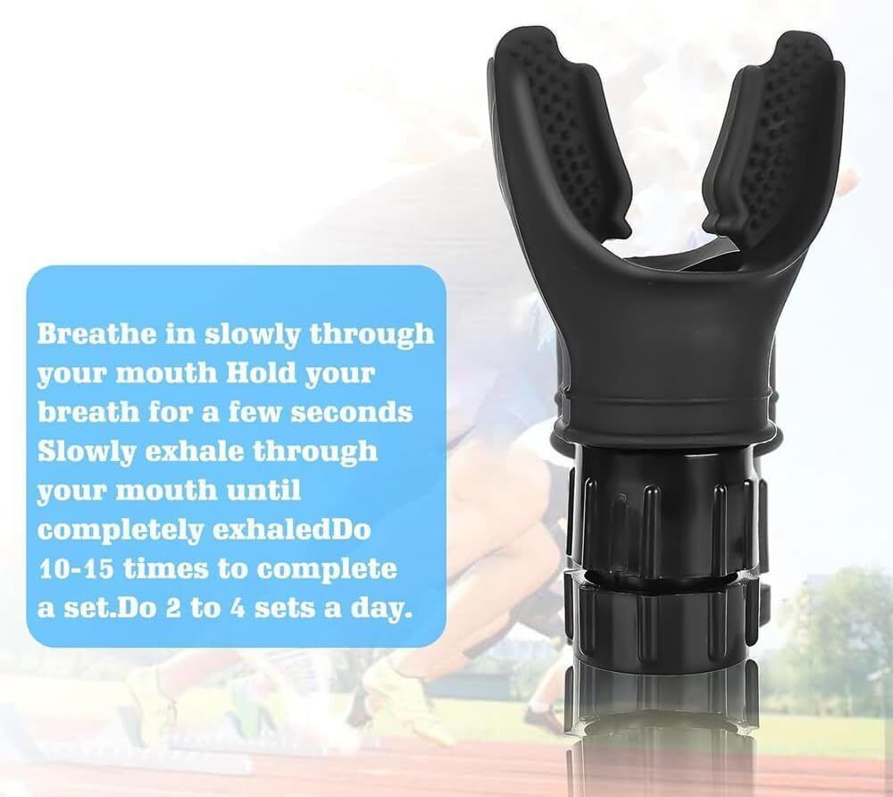 14 fab Breathing Exercise Device Abdominal Breathing Exercise Trainer Mouthpiece P37 Enhanced Respiratory Health,Lung Strengthening,Sports Performance-picture-36