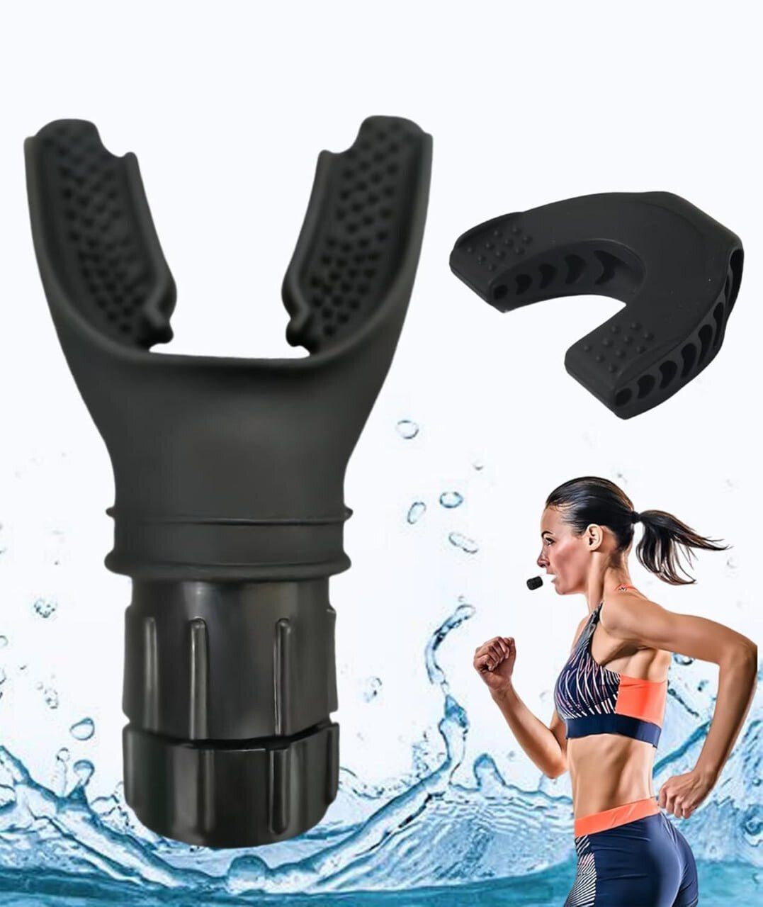 Portable breathing exercise device for lungs Breathing Trainer