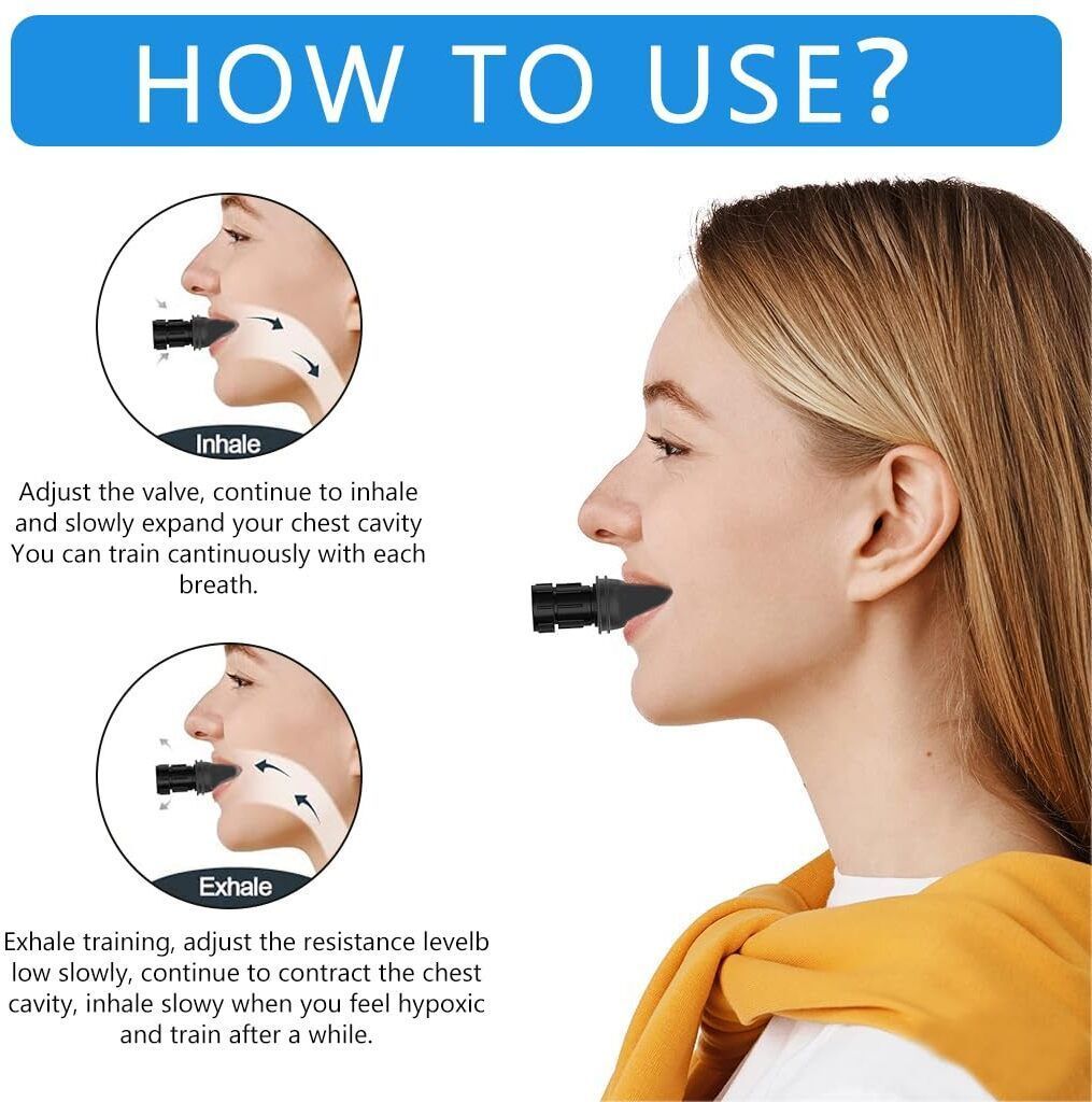14 fab Breathing Exercise Device Abdominal Breathing Exercise Trainer Mouthpiece P28 Enhanced Respiratory Health,Lung Strengthening,Sports Performance-picture-8