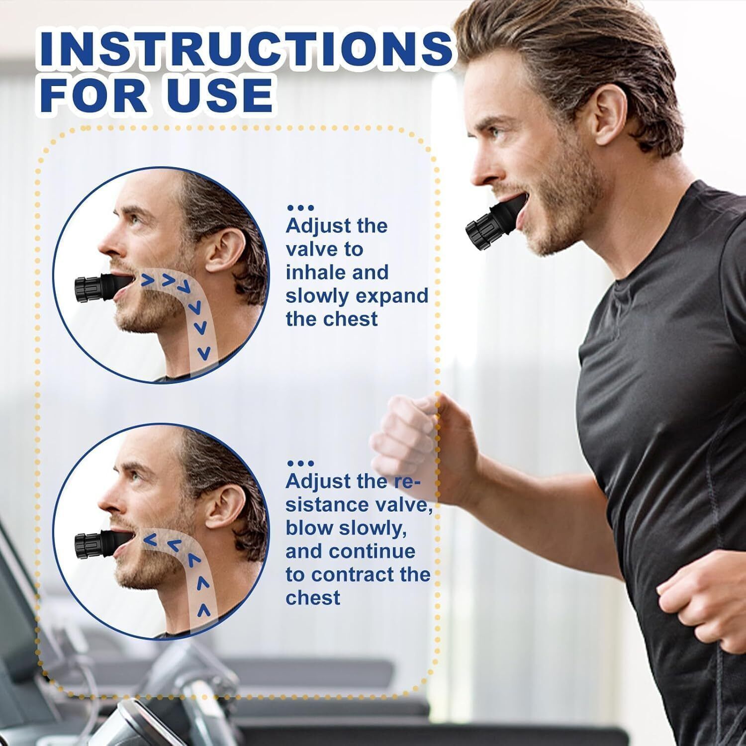14 fab Breathing Exercise Device Abdominal Breathing Exercise Trainer Mouthpiece P13 Enhanced Respiratory Health,Lung Strengthening,Sports Performance-picture-17