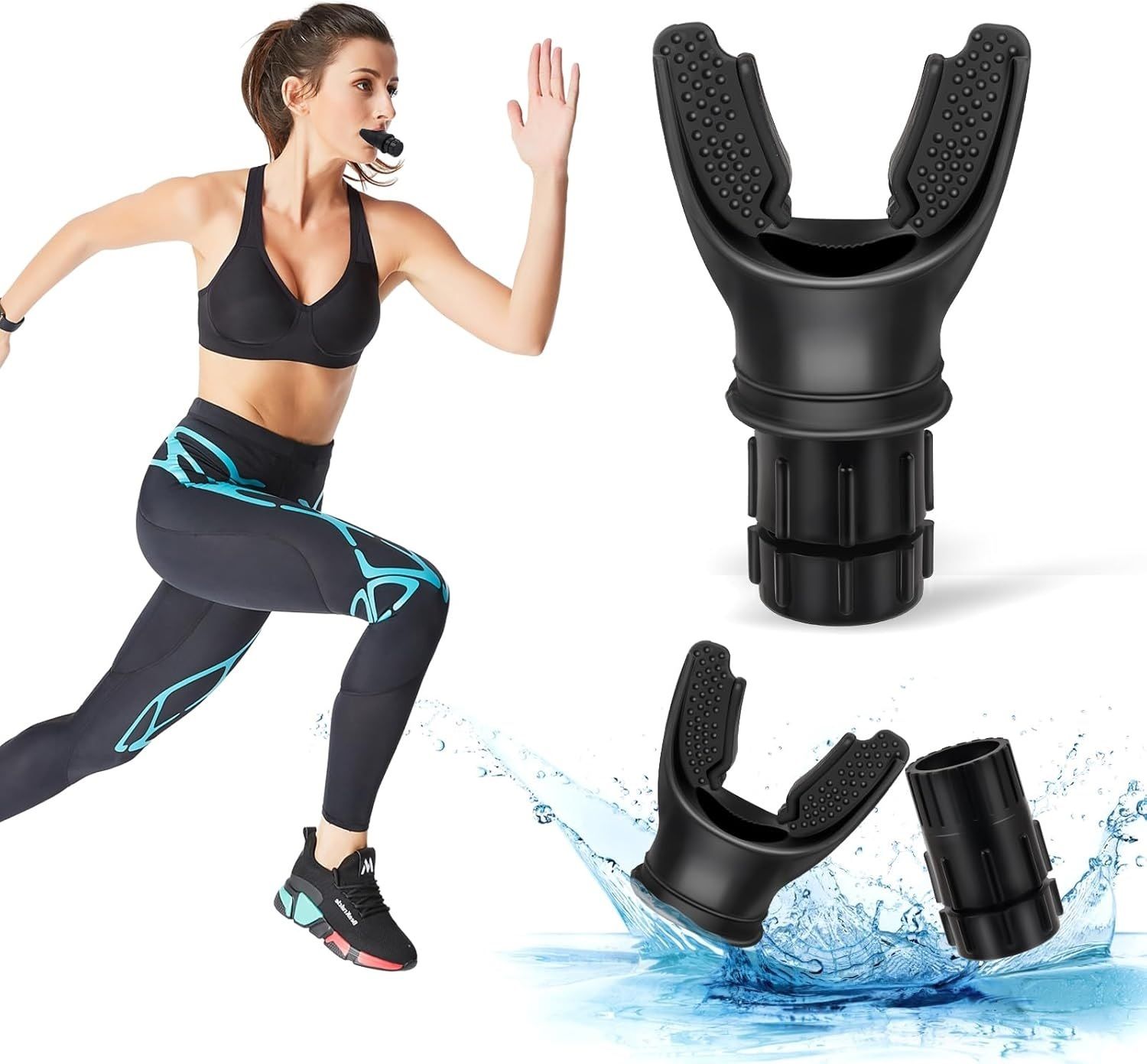 Breathing Trainer, Portable Muscle Trainer, Improve Strength and Endurance Lung Breathing Trainer-image-34