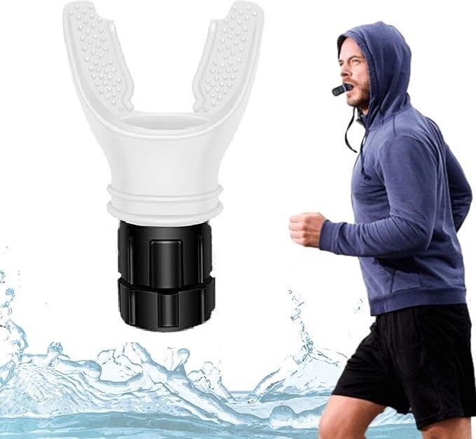 14 fab Breathing Trainer, Lungs Exercise Equipment Sports Breathing Fitness Breathing Trainer-picture-3
