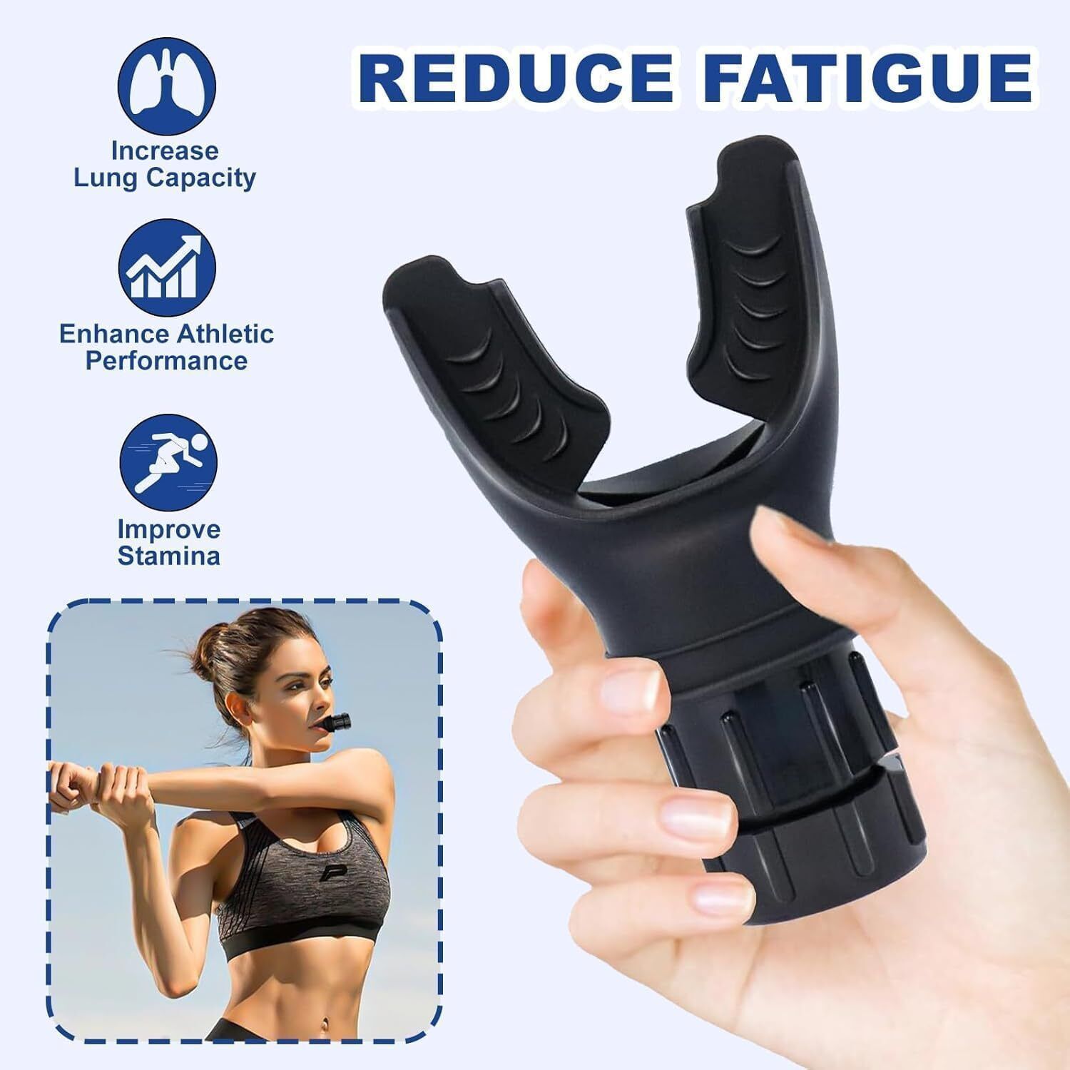 14 fab Breathing Exercise Device Abdominal Breathing Exercise Trainer Mouthpiece P14 Enhanced Respiratory Health,Lung Strengthening,Sports Performance-picture-24