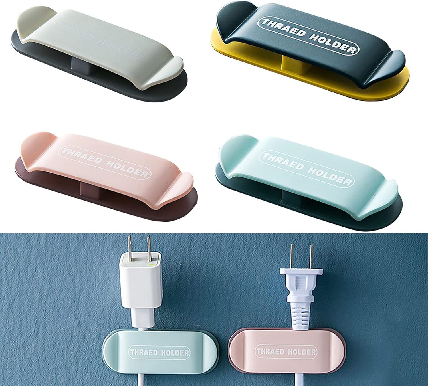 Ezliving WIRE HOLDER Earphone Cable Organizer-image-1