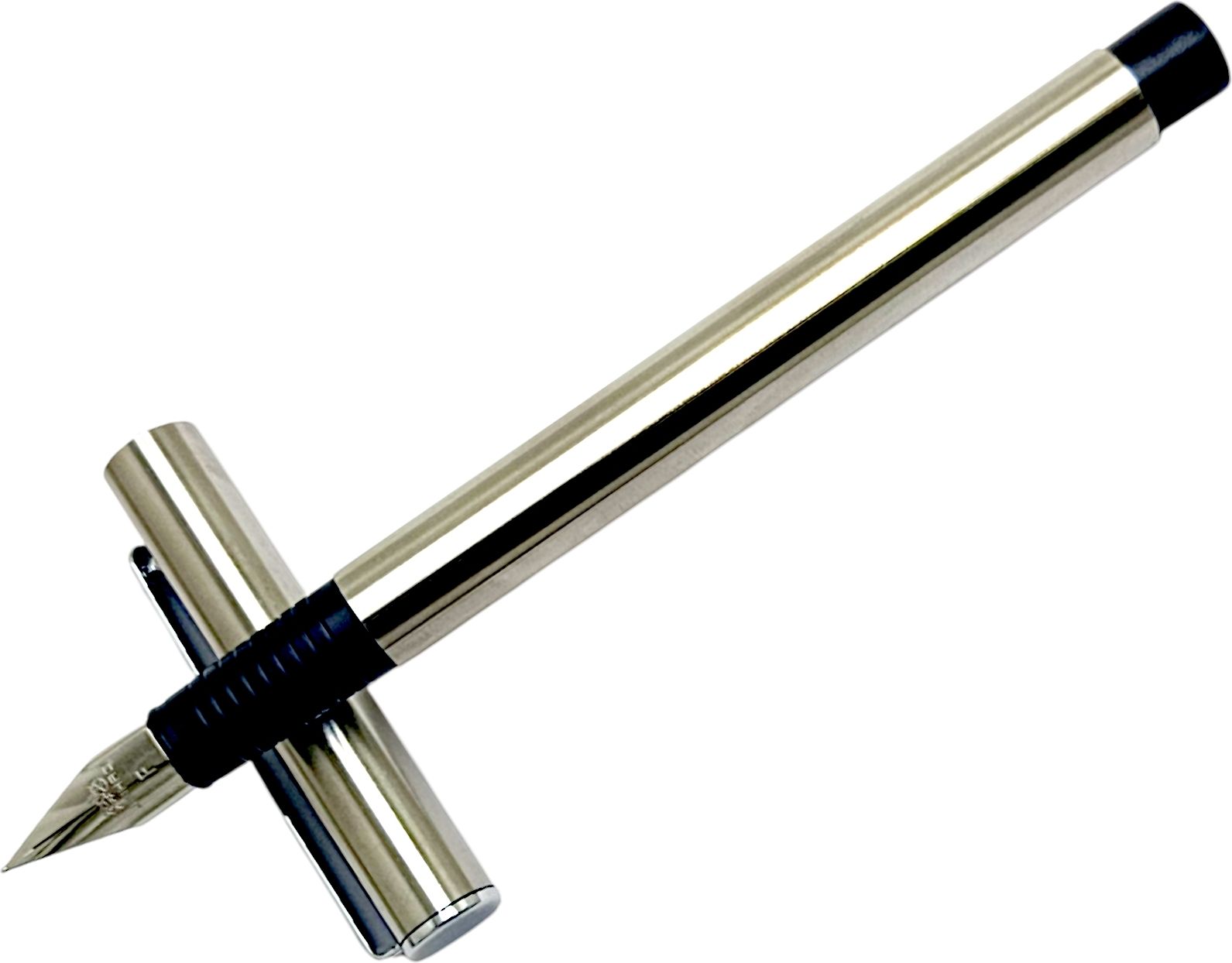 auteur Jinhao 65 Steel Finish Fine Nib Designer Metal Nib Best Student Gift Fountain Pen-picture-17