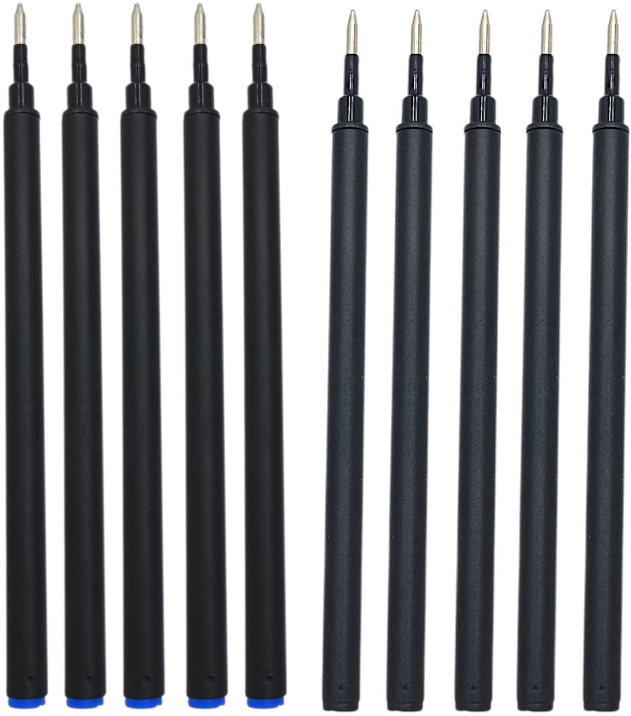 Premium Black & Blue Liquid Ink Schm 888 F 0.7mm Smooth & Smudge Free Roller Pen Refill-image-36
