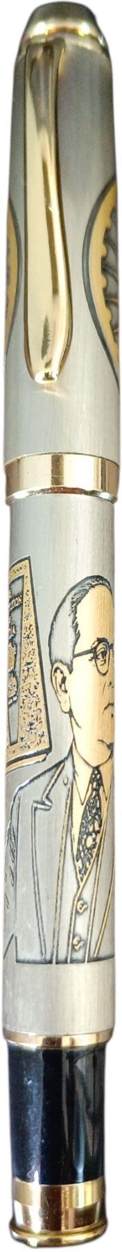 firstchoice Dr. B.R. Ambedkar Premium Engraved Golden Ball Pen-picture-23