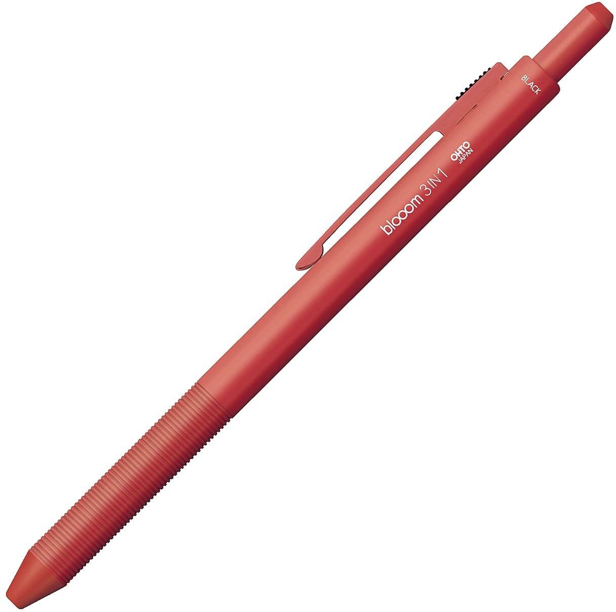 ohto Bloom 3-in-1 2 Color 0.7 mm Ballpoint Multi Function Pen + 0.5 mm Pencil Multi-function Pen-picture-46