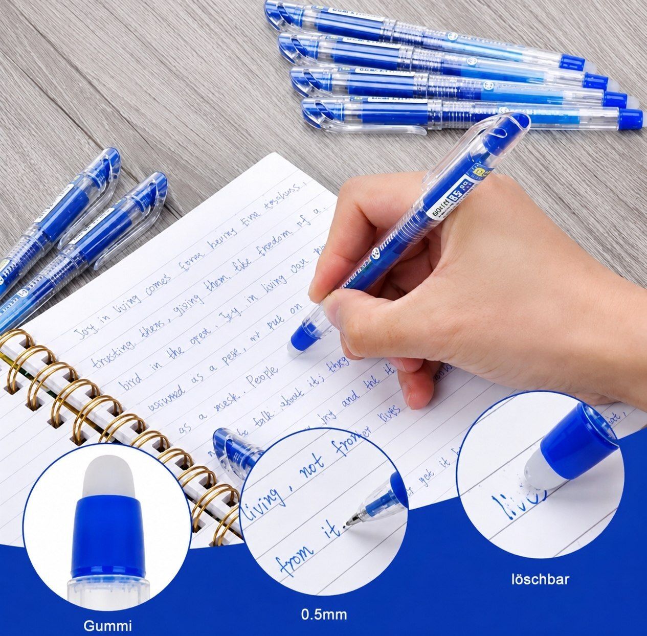 shreegtrader erasable Gel Pen-picture-48