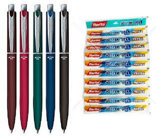 JOTTEK GEL 10 PEN & 10 REFILLS + 1 SCENTED PEN (in Pack 21 pcs) Gel Pen-image-46