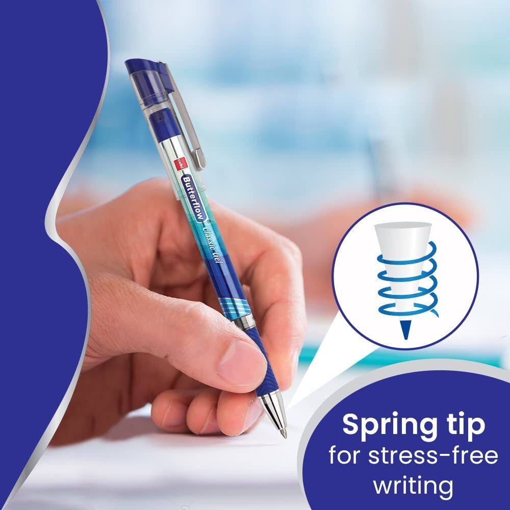 cello Smooth Writing Experience | For School and Office Use | Best Pen for Exams Gel Pen-picture-39