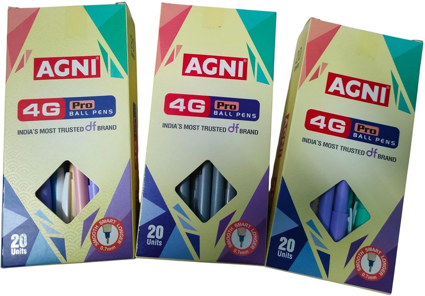 AGNI 4G Pro 40 Units Blue & 20 Units Black Ball Pen-image-13