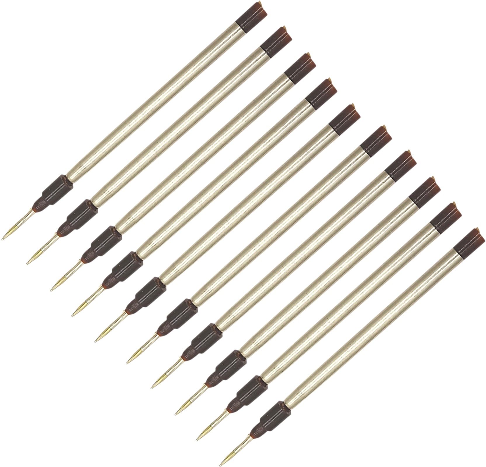 Premium Jumbo Blue Ink Coffee Fragrance 0.7mm For Indian Roller Ball Pen Refill-image-37