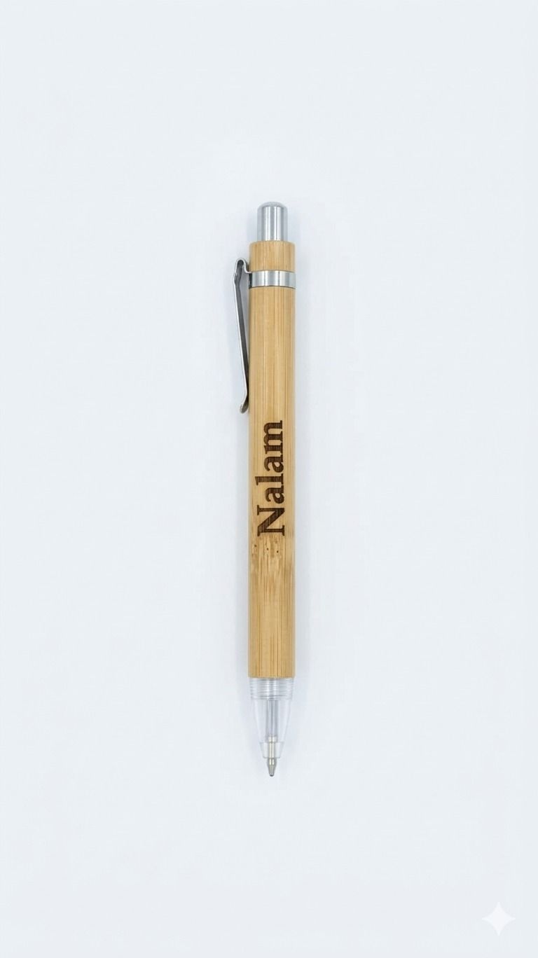 avm traders BAMBOO WOODEN PEN Ball Pen-picture-47