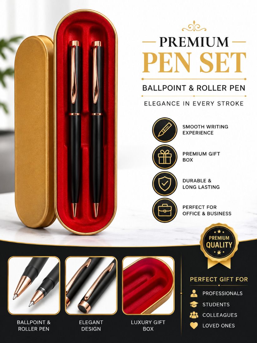 vira METAL PEN WITH BOX Pen Gift Set-picture-2