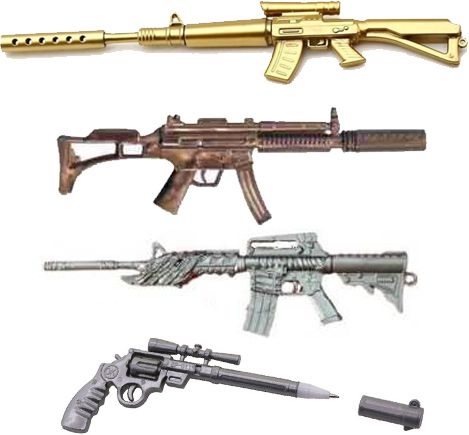 Gun Gel Pen