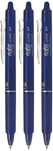 Pilot FriXion 0.7mm Retractable Erasable Gel Pens (Blue) Gel Pen-image-5