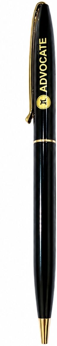 finq ADVOCATE Black Ball Pen with Gold Trim | Executive Writing Pen Ball Pen-picture-34