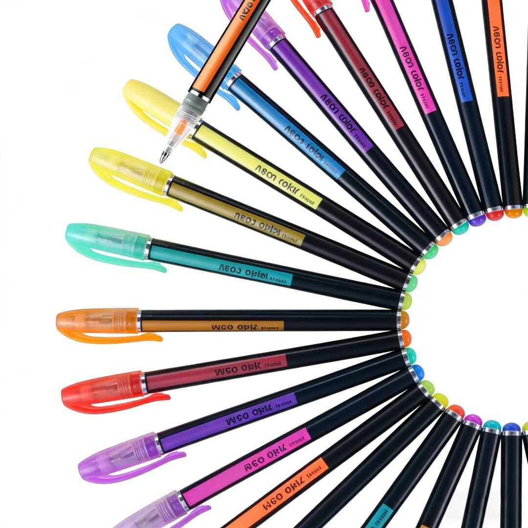 Highlighter Pen Set Writing Pens for Drawing,Sketching | Pack of 2 Multi-function Pen-image-4