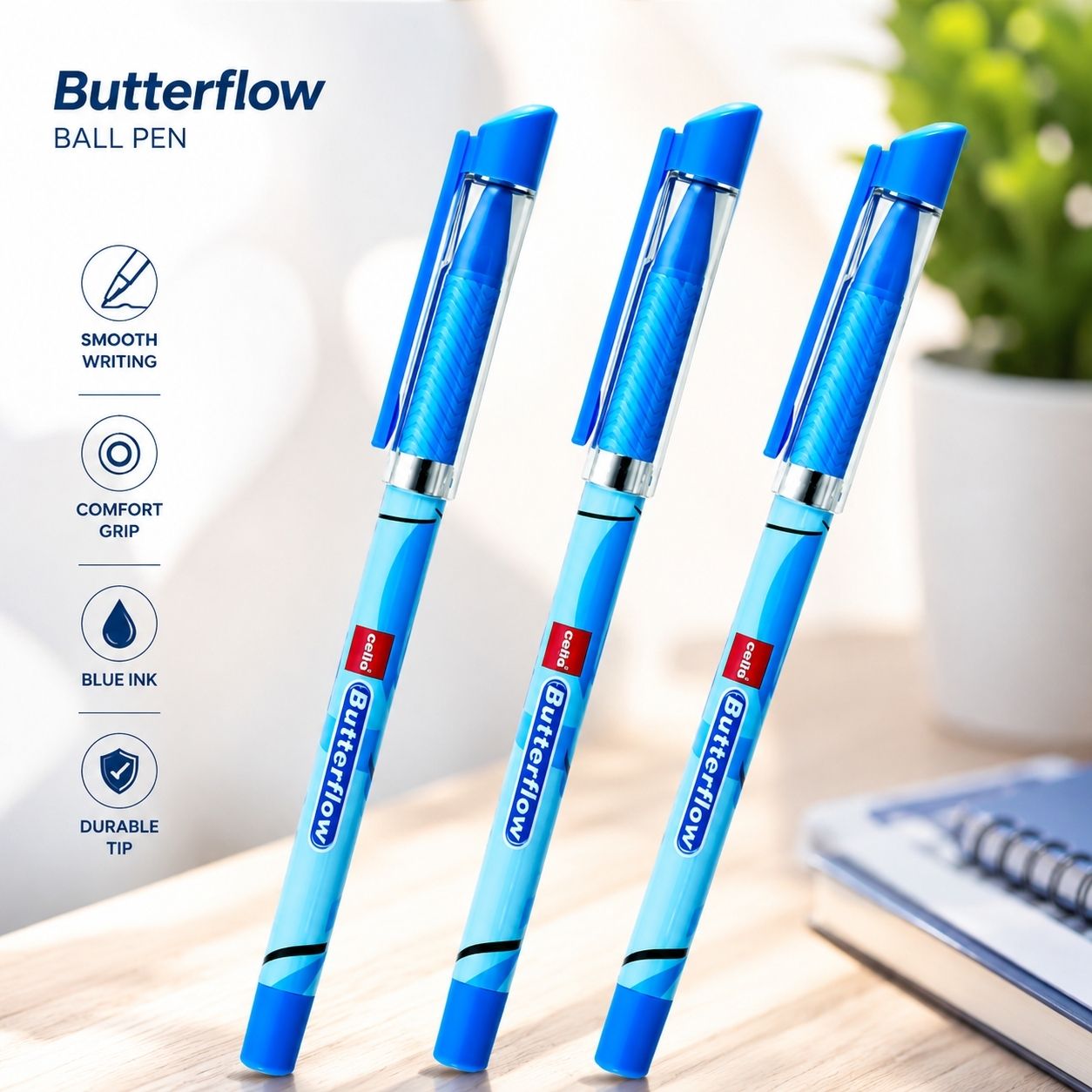 Cello Butterflow Simply Ball Pen Set | Ball Pen-picture-35