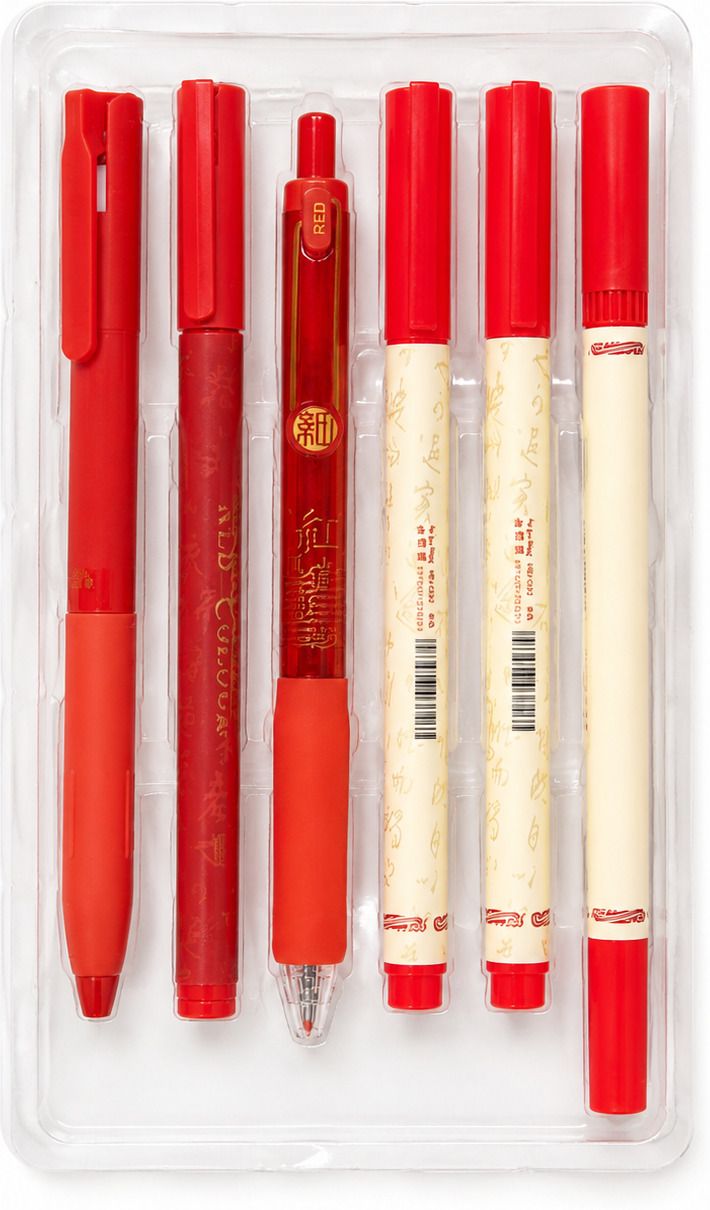 funbrella Premium Red Writing Gel Pen-picture-22