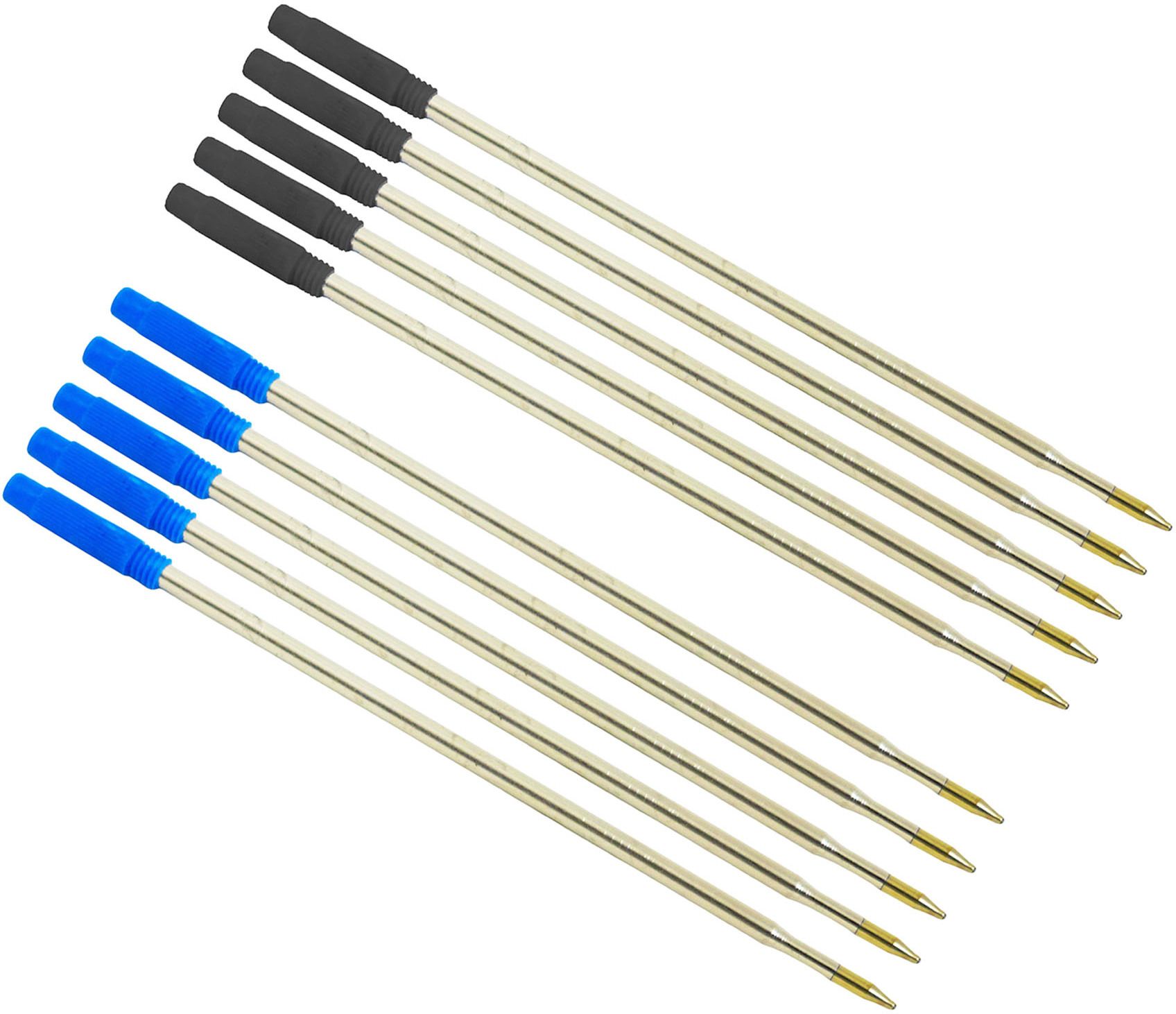 Thin Screw Type Blue & Black Refill 0.6mm For All Indian Ball Pens Refill-image-20