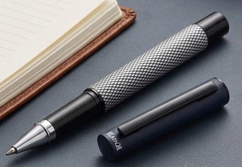 krink ® Core collection Metal pen blue and Silver combination unique design Roller Ball Pen-picture-13