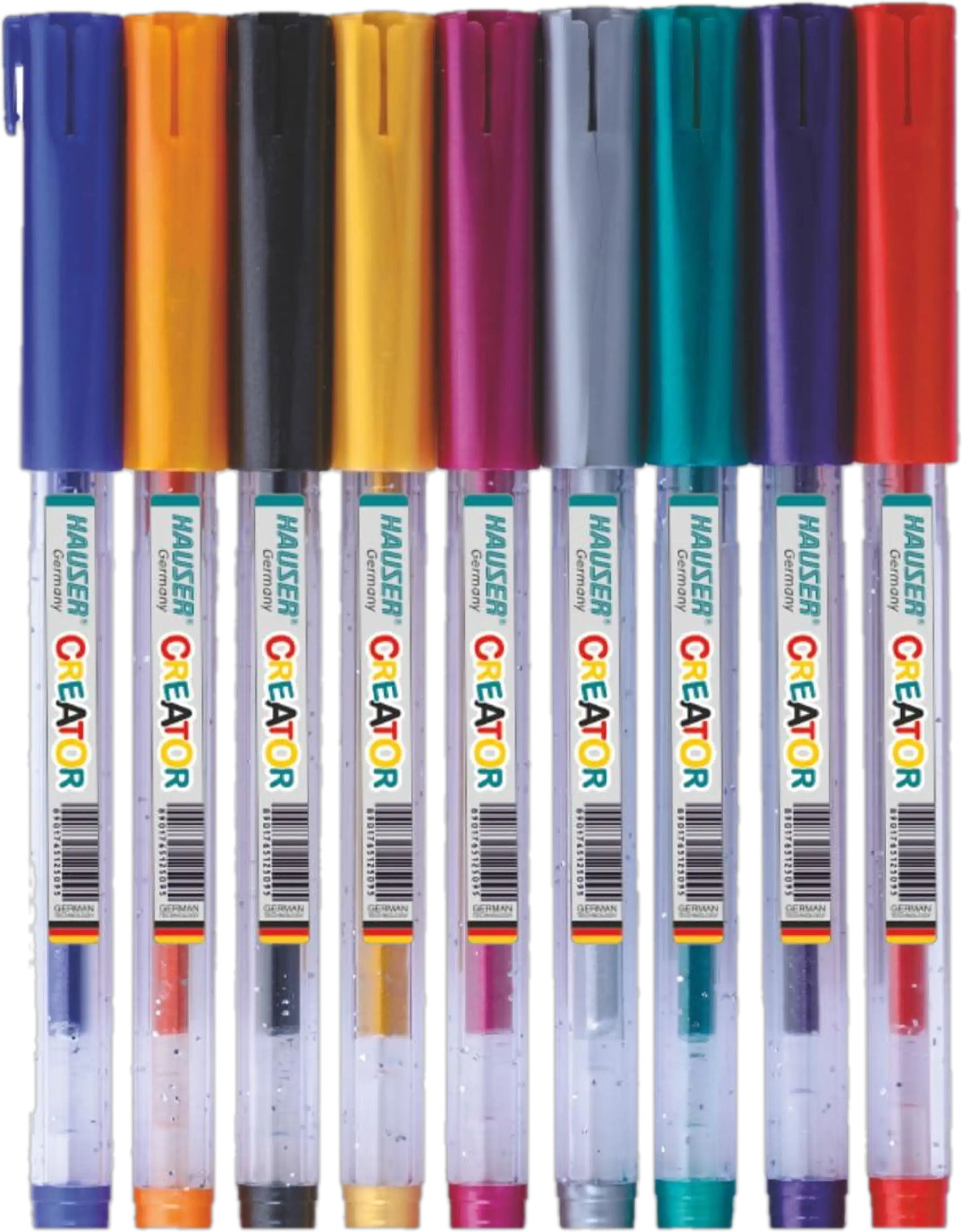 hauser Creator Glitter Pen Pack Gel Pen-picture-1
