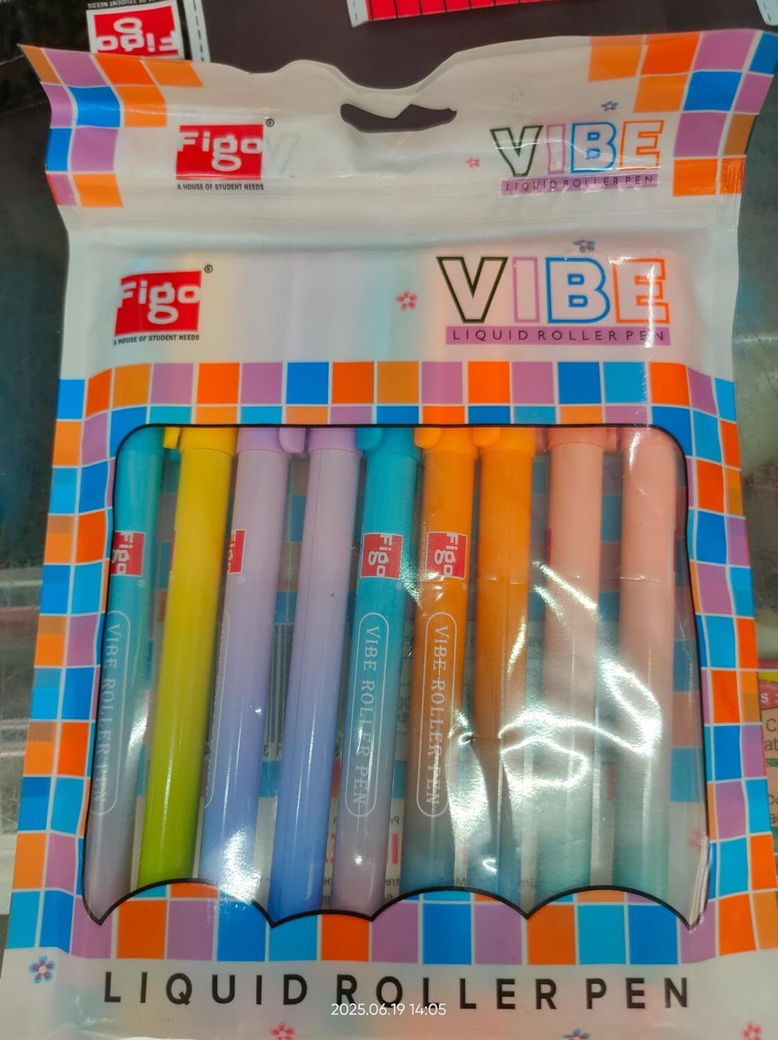 figo VIBE SoftShade Roller Pen Roller Ball Pen-picture-15