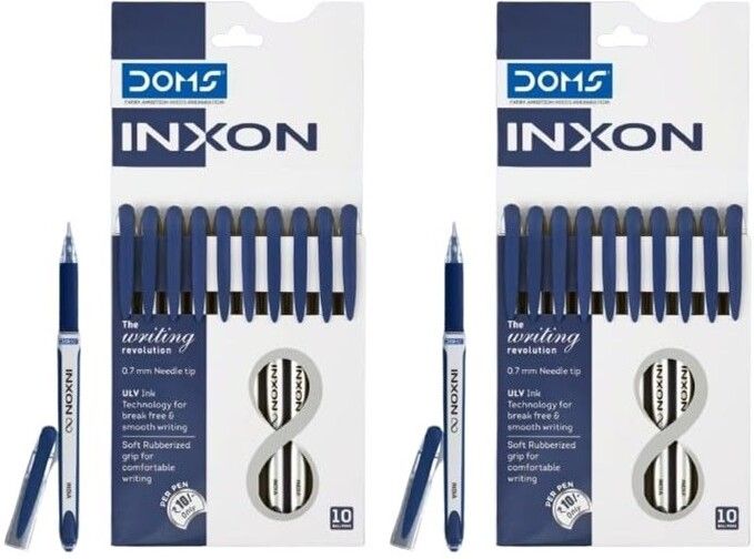 INXON | 0.7mm | ULV Ink Technology| Soft Rubberized Grip | Ball Pen