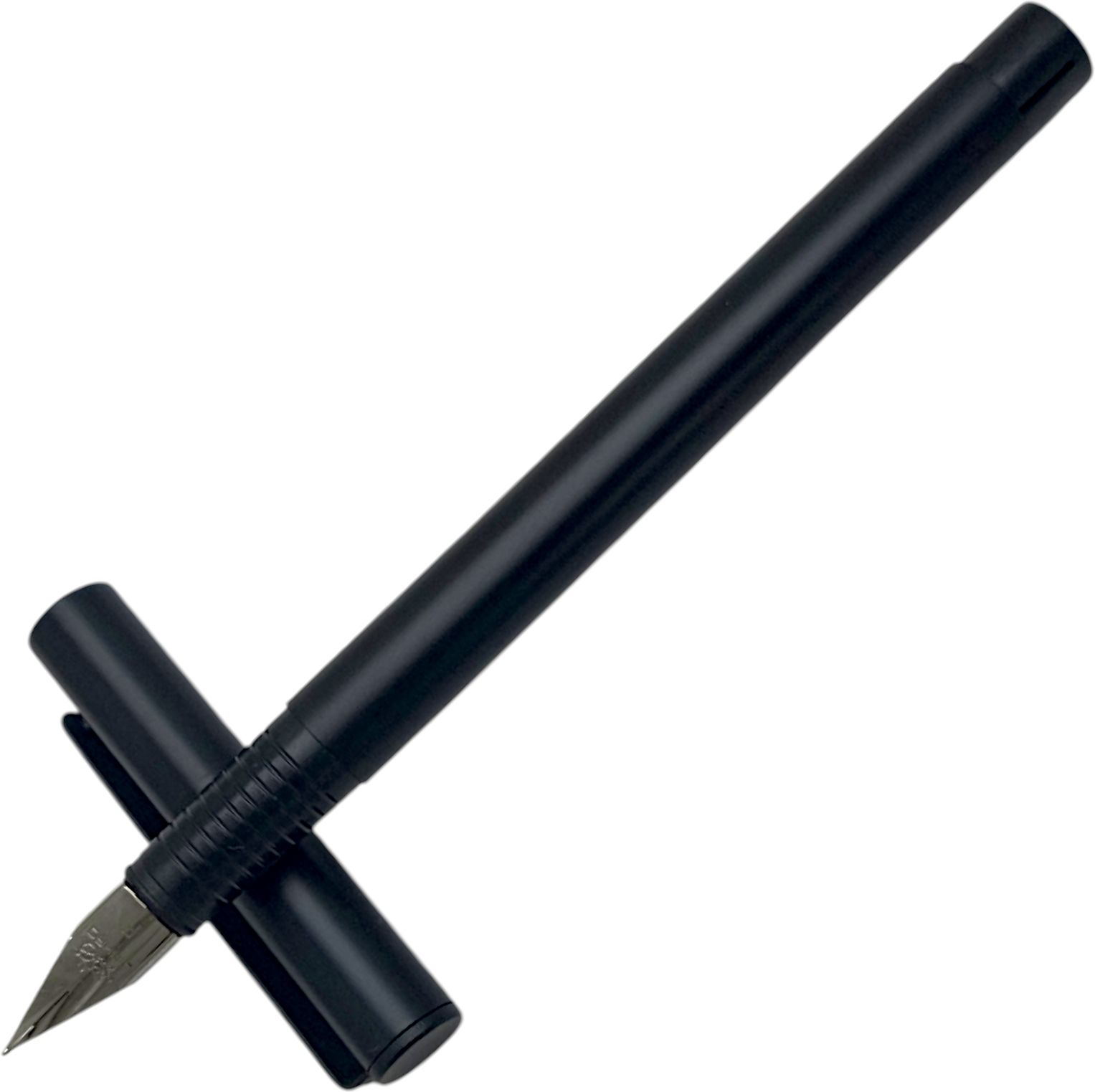 Student Series Jinhao Matte Black Fine Nib Metal Body Best Gift Fountain Pen-image-49