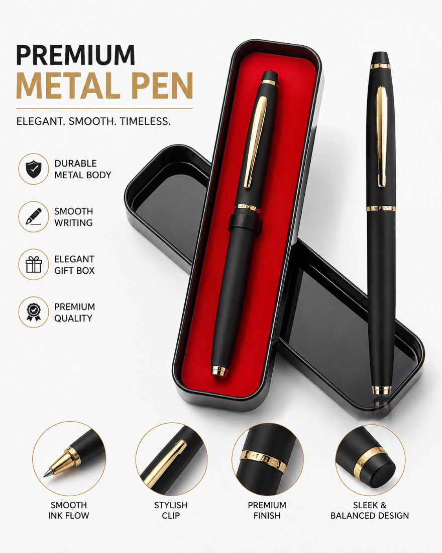 vira METAL PEN WITH BOX Pen Gift Set-picture-4