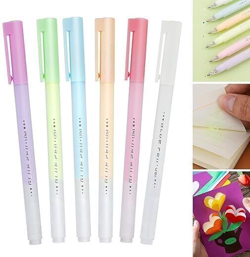 hh femmora Quick Dry Glue Pen for Paper Craft- Multipurpose Fine Tip Adhesive Glue Pen Gift Set-picture-30