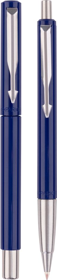 Vector Standard Roller Ball Pen & Ball Pen, Blue Body Colour+ Pack Of 2 Ball Pen-image-14