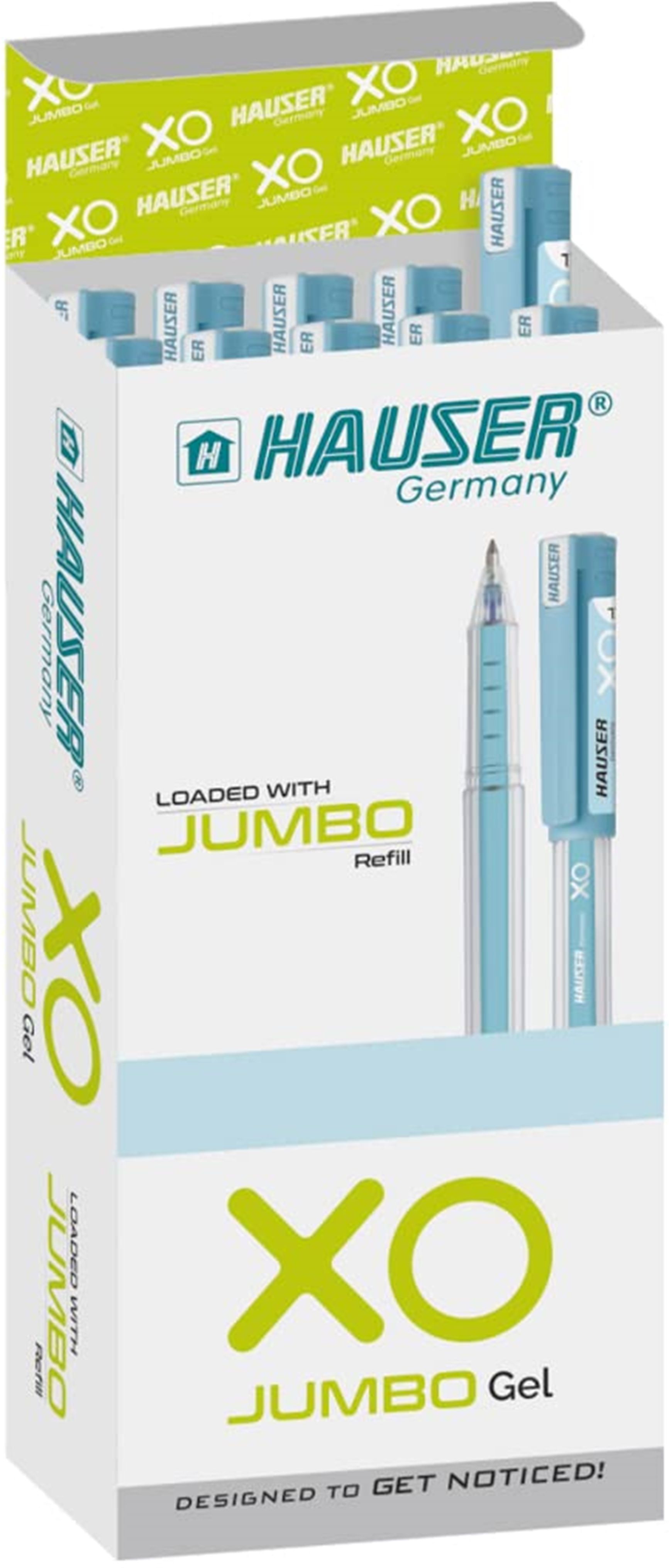 Hauser XO Jumbo Gel Pack of 10 Pen Blue Ink Gel Pen-picture-15
