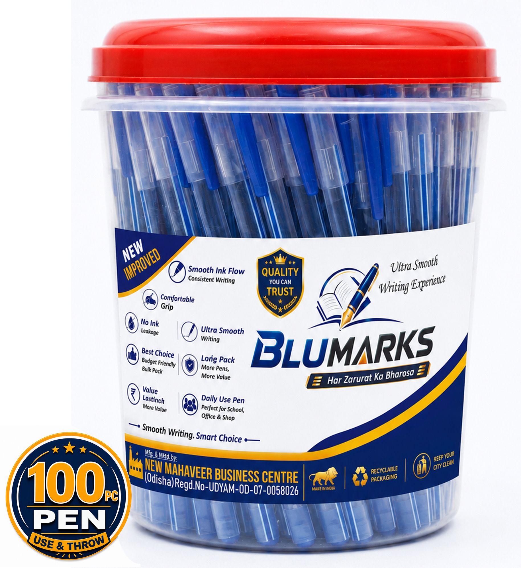 blumarks DAILY USE COLLECTION Ball Pen-picture-39