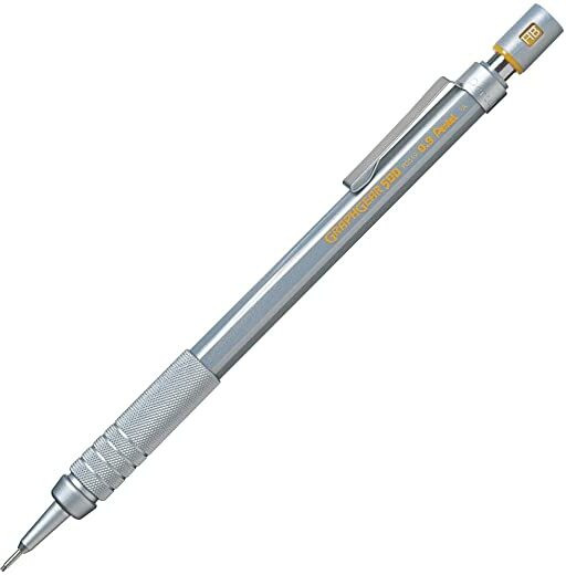 pentel 0.9 MM HB | HB Lead | Mini Eraser With Push Mechanism Mechanical Pencil image 1