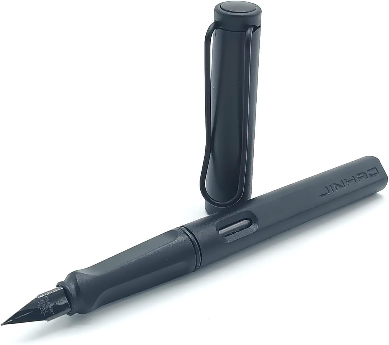 schubert Elegant Jinhao 619 Matt Black Fountain Pen-picture-48