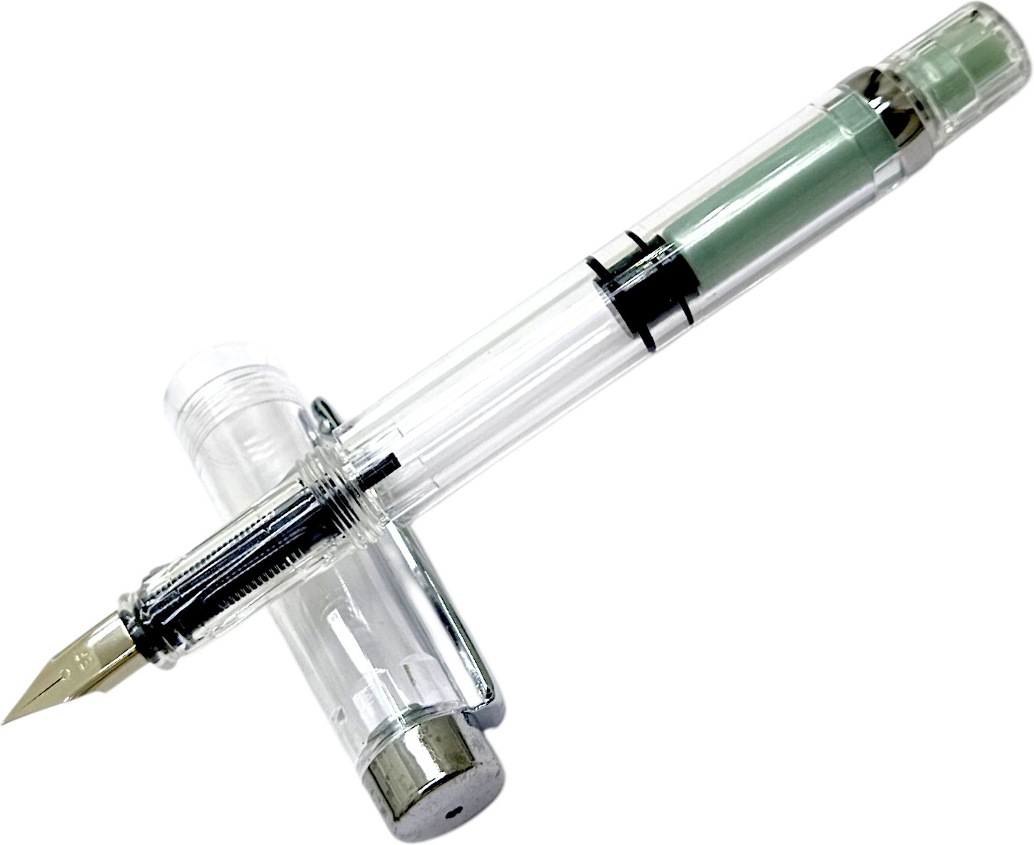 Premium Student Series 199 Green Designer Demonstrator Fine Nib Best Gift Fountain Pen-image-38