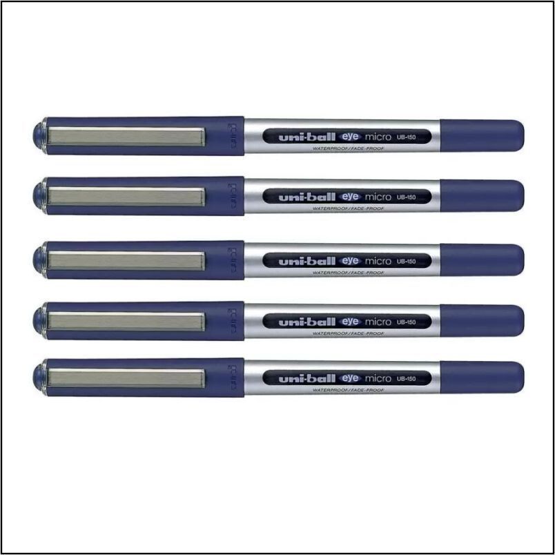 uni-ball Eye UB 150 Ball Pen | Comfortable Grip | For School & Office | Roller Ball Pen-picture-10