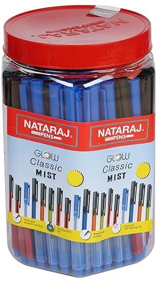 nataraj Glow Classic Mist Ball Pen | Comfortable Writing with Non Fading Ink Ball Pen-picture-21