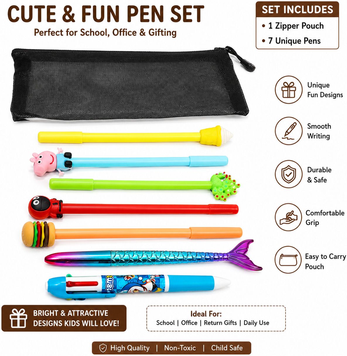 Kidsply Novelty Pen Collection Ball Pen Refill-picture-16