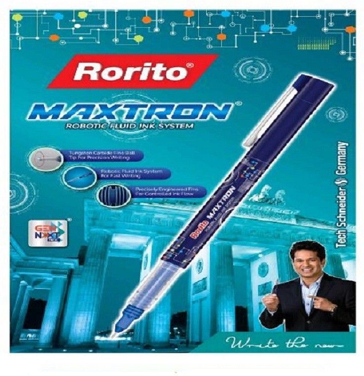 rorito MAXTRON ROBOTIC FLUID INK SYSTEM PACK OF 5 PCS by THE MARK Gel Pen-picture-12
