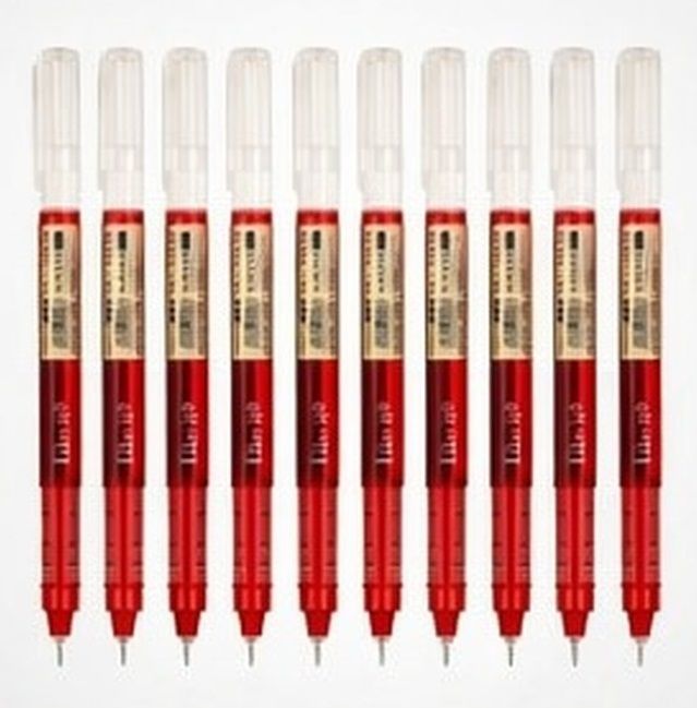 0.5mm Color Ink Straight Liquid Rollerball Gel Pen for Office Stationery Gel Pen-image-12