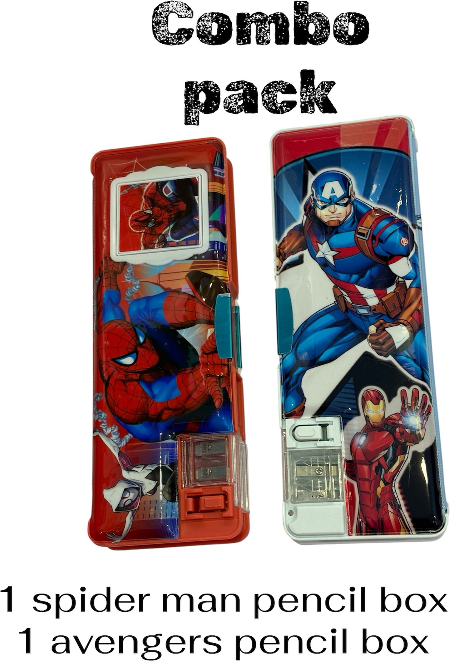 nexstylo spider avenger spider man and avenger superherto Art Plastic Pencil Boxes-picture-21