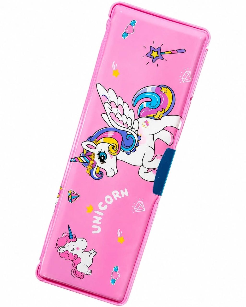 Geometry Unicorn Art Plastic Pencil Box-image-13