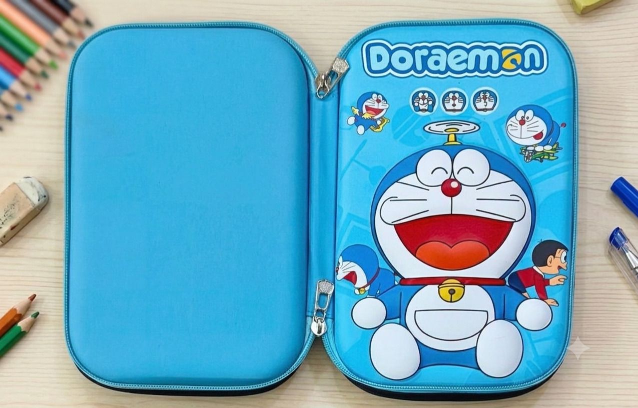 Doraemon Cartoon Collection Series Doraemon Cartoon 1 Art EVA Pencil Box-image-14