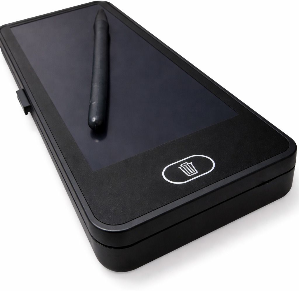 Kids LCD Writing Tablet + Pencil Box | Doodle Board with Stylus NA Art Plastic Pencil Box-image-40
