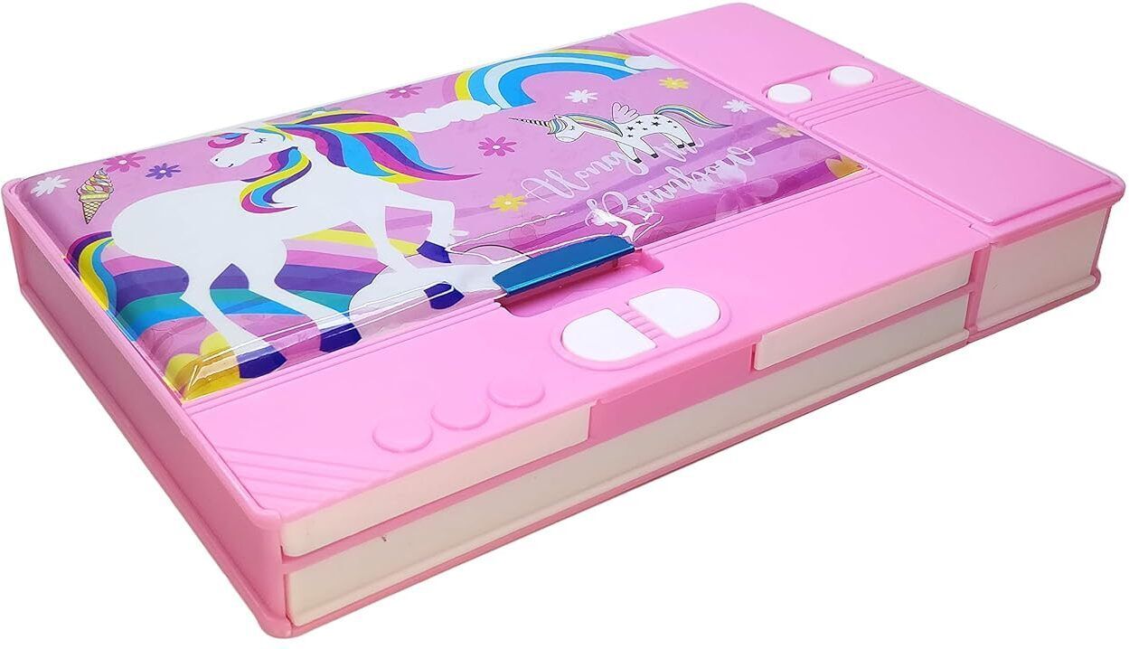 mavles beauty modern unicorn Art Plastic Pencil Box-picture-25